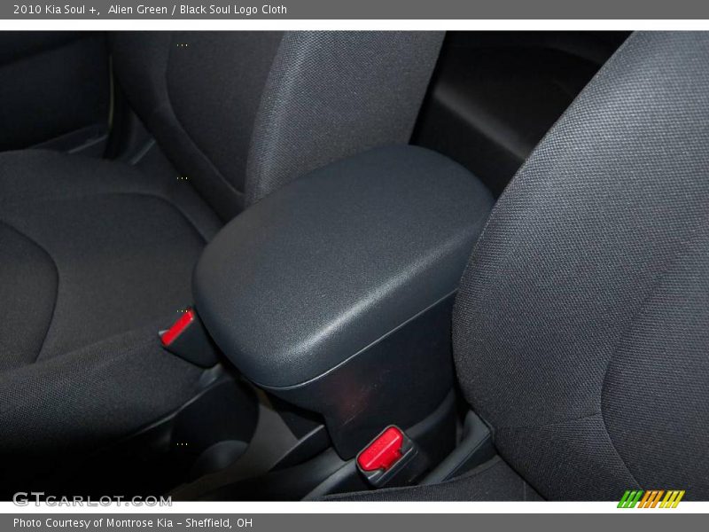 Alien Green / Black Soul Logo Cloth 2010 Kia Soul +