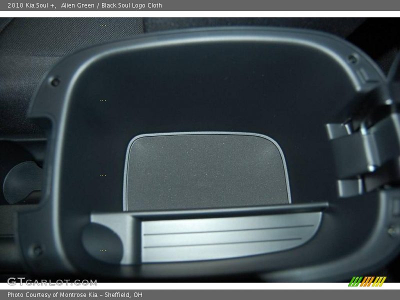 Alien Green / Black Soul Logo Cloth 2010 Kia Soul +