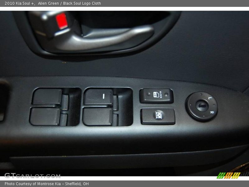 Alien Green / Black Soul Logo Cloth 2010 Kia Soul +