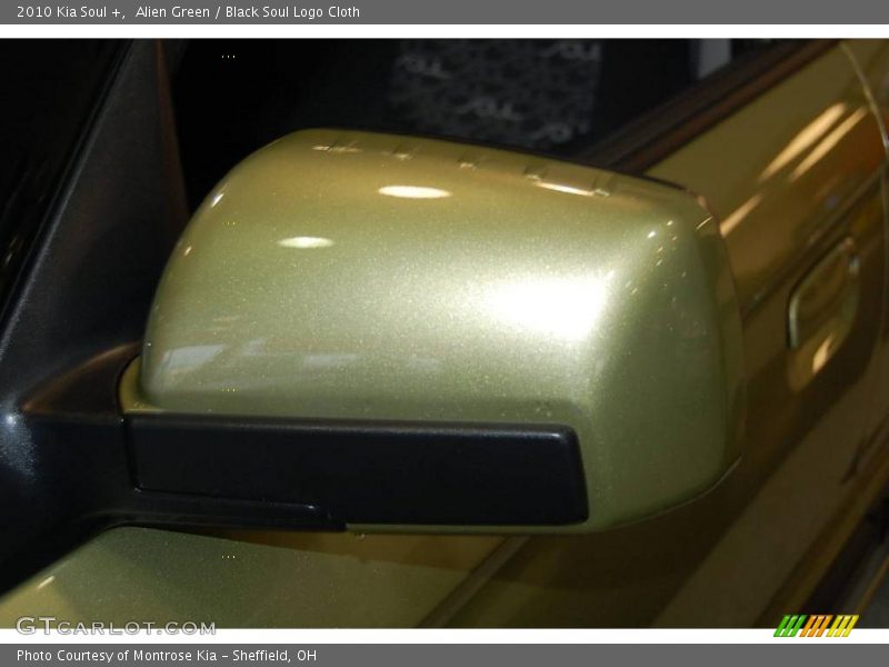 Alien Green / Black Soul Logo Cloth 2010 Kia Soul +