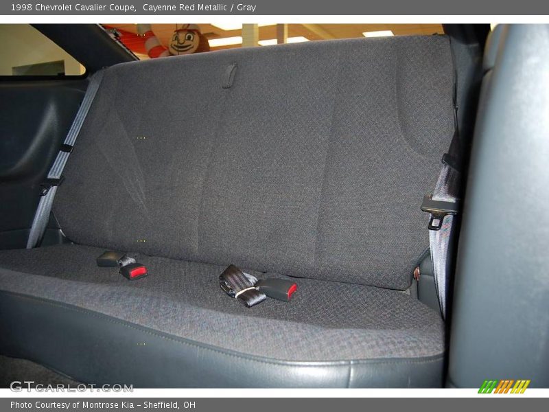 Cayenne Red Metallic / Gray 1998 Chevrolet Cavalier Coupe