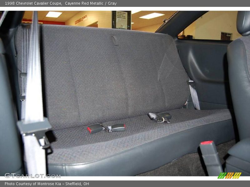 Cayenne Red Metallic / Gray 1998 Chevrolet Cavalier Coupe