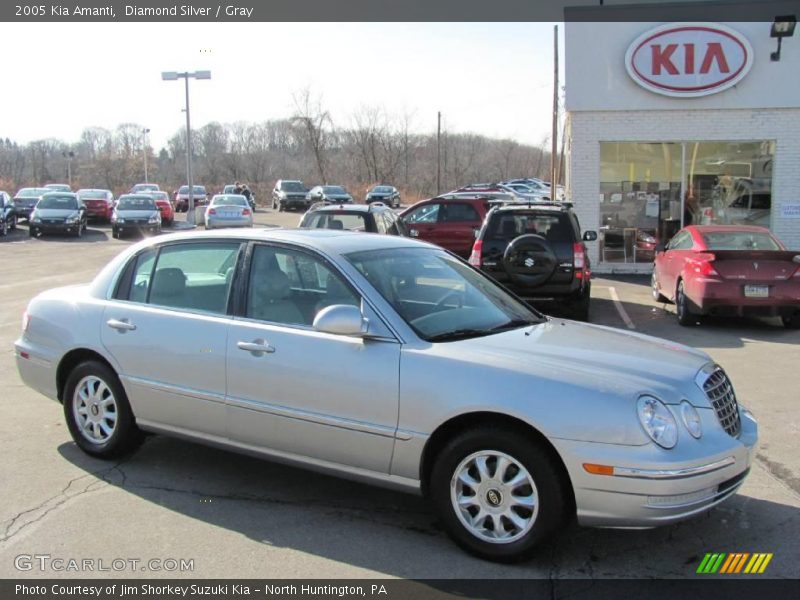 Diamond Silver / Gray 2005 Kia Amanti
