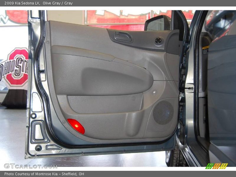 Olive Gray / Gray 2009 Kia Sedona LX