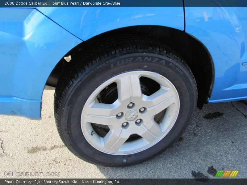 Surf Blue Pearl / Dark Slate Gray/Blue 2008 Dodge Caliber SXT