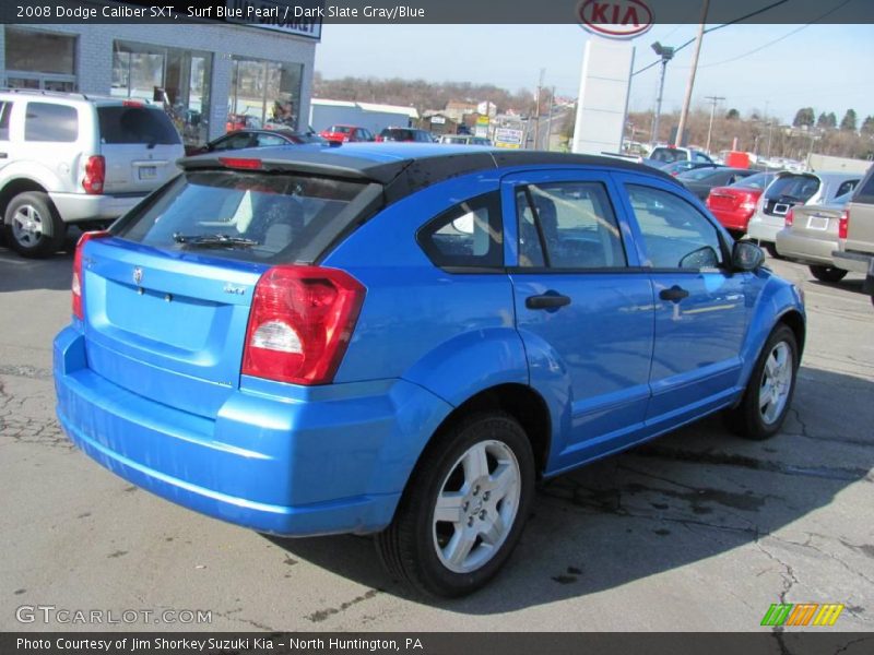 Surf Blue Pearl / Dark Slate Gray/Blue 2008 Dodge Caliber SXT