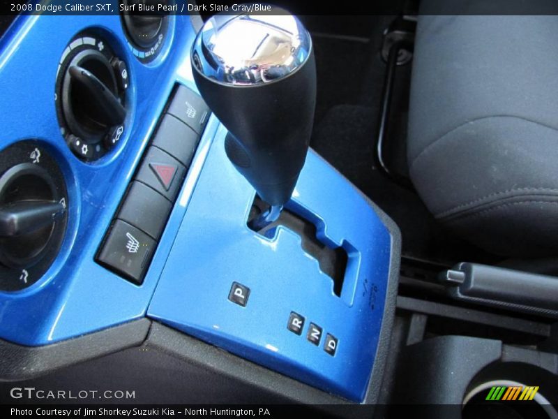 Surf Blue Pearl / Dark Slate Gray/Blue 2008 Dodge Caliber SXT