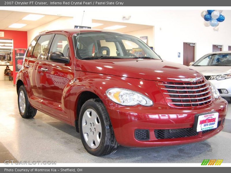 Inferno Red Crystal Pearl / Pastel Slate Gray 2007 Chrysler PT Cruiser