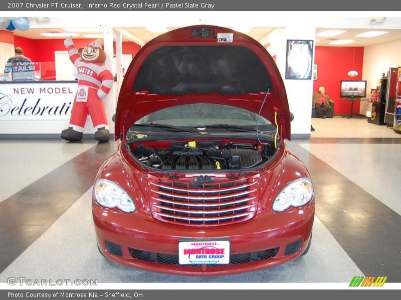 Inferno Red Crystal Pearl / Pastel Slate Gray 2007 Chrysler PT Cruiser