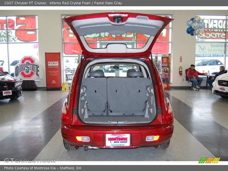 Inferno Red Crystal Pearl / Pastel Slate Gray 2007 Chrysler PT Cruiser