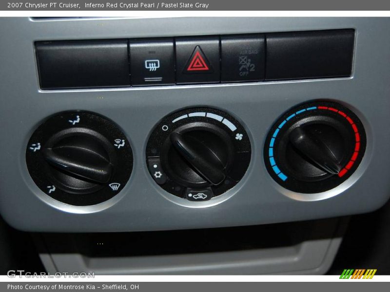 Inferno Red Crystal Pearl / Pastel Slate Gray 2007 Chrysler PT Cruiser