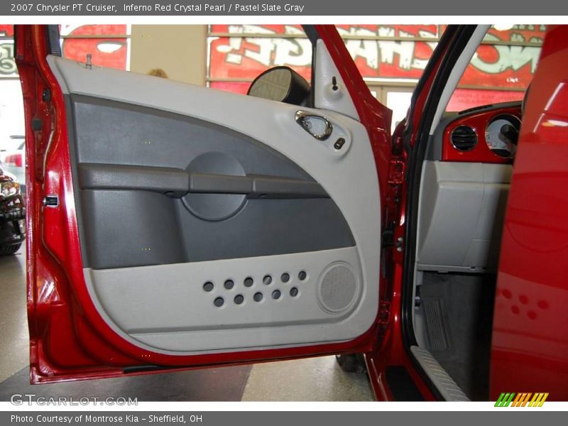 Inferno Red Crystal Pearl / Pastel Slate Gray 2007 Chrysler PT Cruiser
