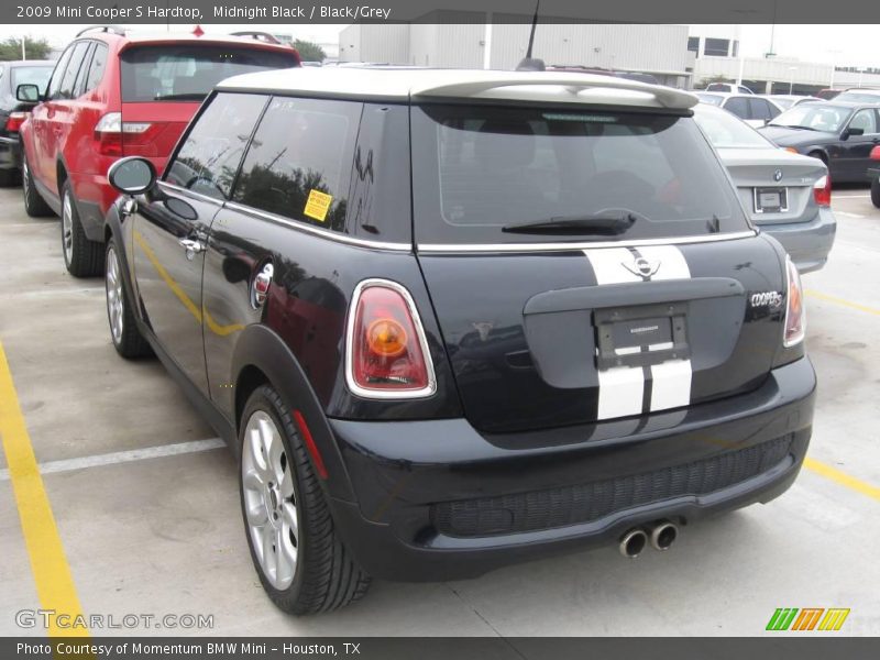 Midnight Black / Black/Grey 2009 Mini Cooper S Hardtop