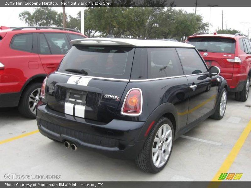 Midnight Black / Black/Grey 2009 Mini Cooper S Hardtop