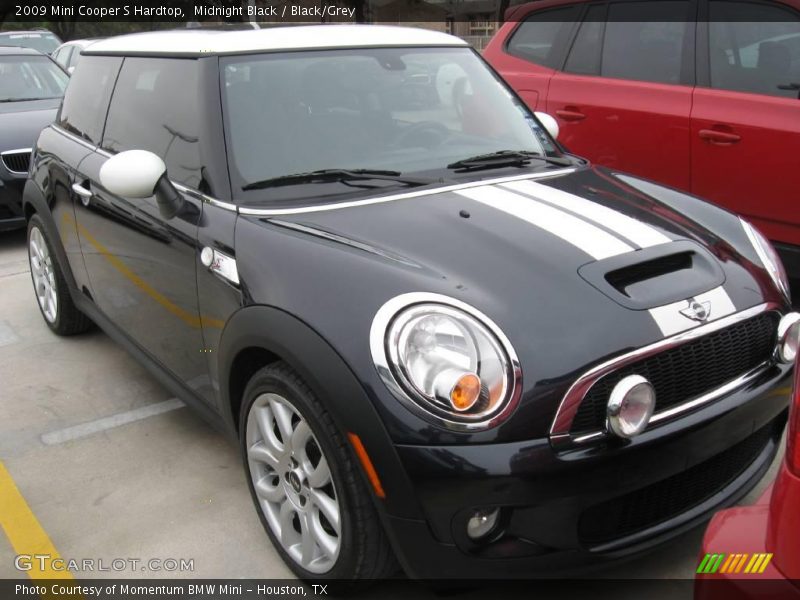 Midnight Black / Black/Grey 2009 Mini Cooper S Hardtop