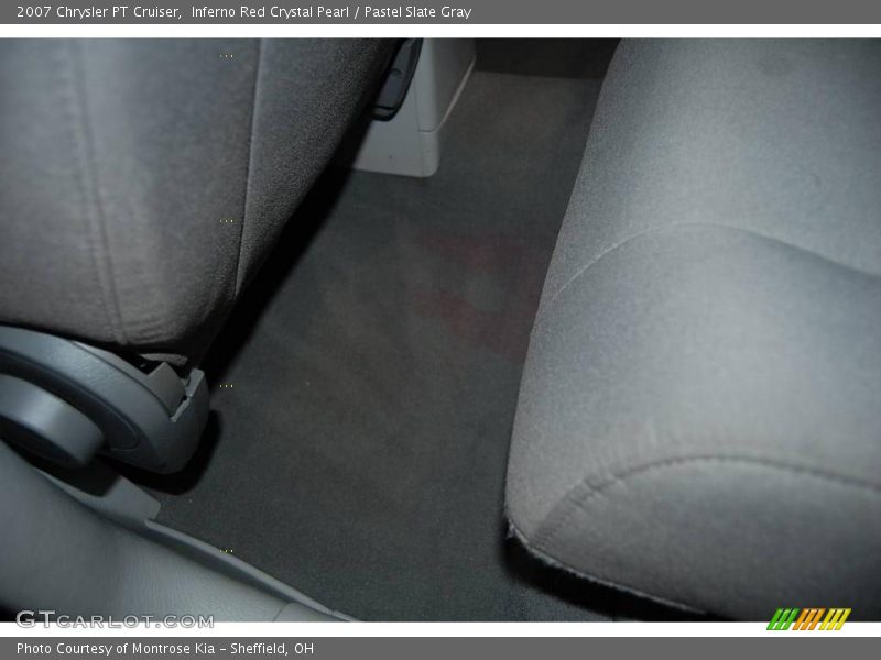 Inferno Red Crystal Pearl / Pastel Slate Gray 2007 Chrysler PT Cruiser