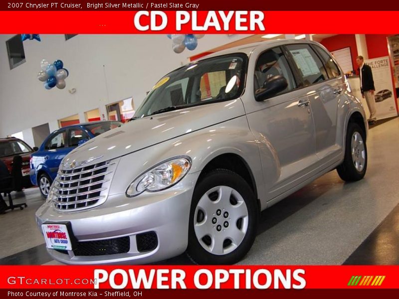Bright Silver Metallic / Pastel Slate Gray 2007 Chrysler PT Cruiser