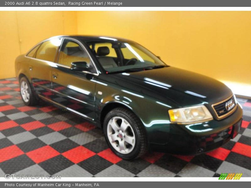 Racing Green Pearl / Melange 2000 Audi A6 2.8 quattro Sedan