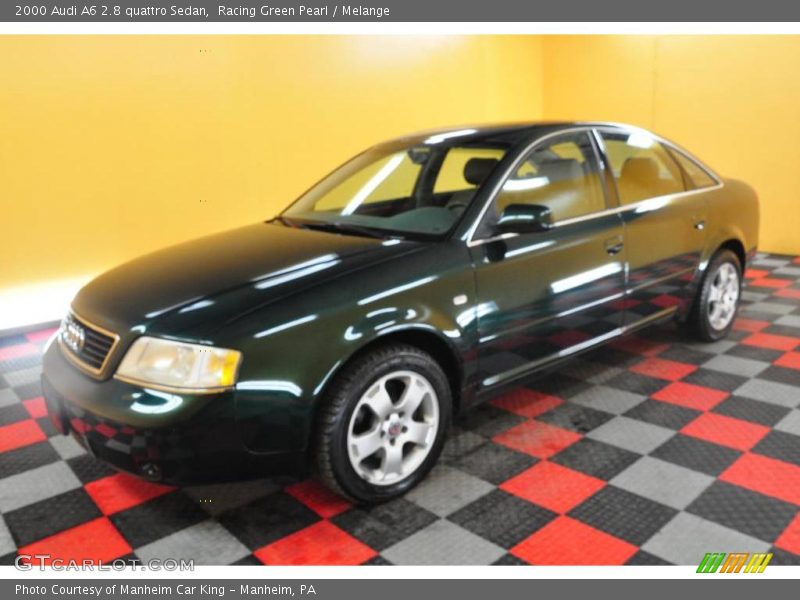 Racing Green Pearl / Melange 2000 Audi A6 2.8 quattro Sedan