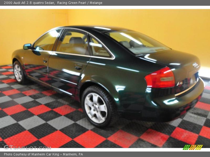 Racing Green Pearl / Melange 2000 Audi A6 2.8 quattro Sedan