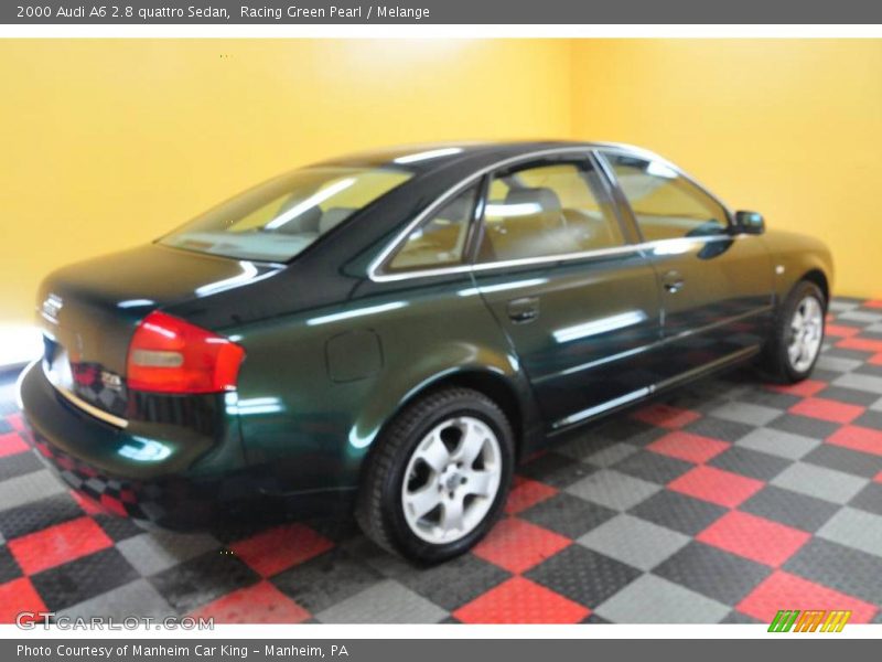 Racing Green Pearl / Melange 2000 Audi A6 2.8 quattro Sedan