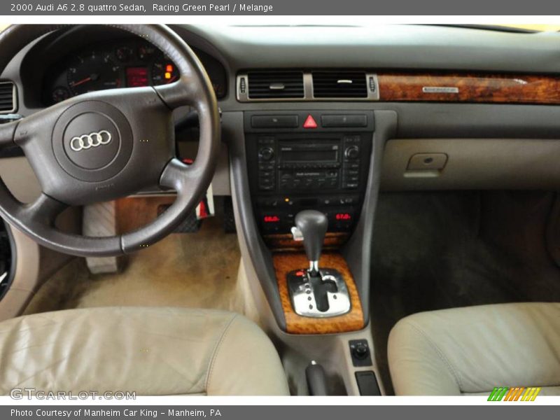 Racing Green Pearl / Melange 2000 Audi A6 2.8 quattro Sedan