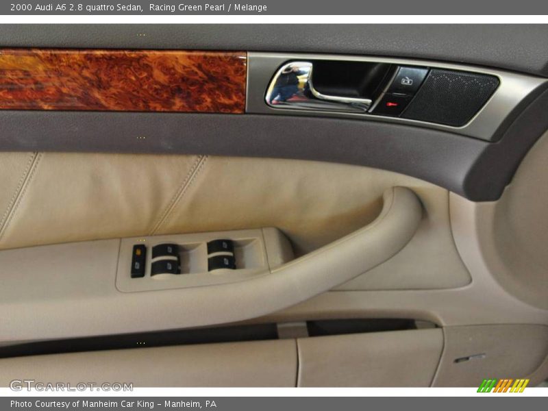 Racing Green Pearl / Melange 2000 Audi A6 2.8 quattro Sedan