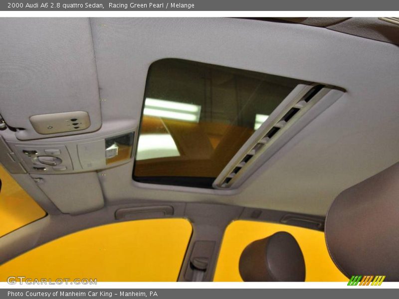 Racing Green Pearl / Melange 2000 Audi A6 2.8 quattro Sedan