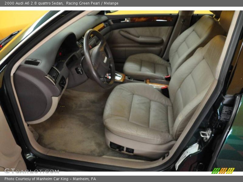 Racing Green Pearl / Melange 2000 Audi A6 2.8 quattro Sedan