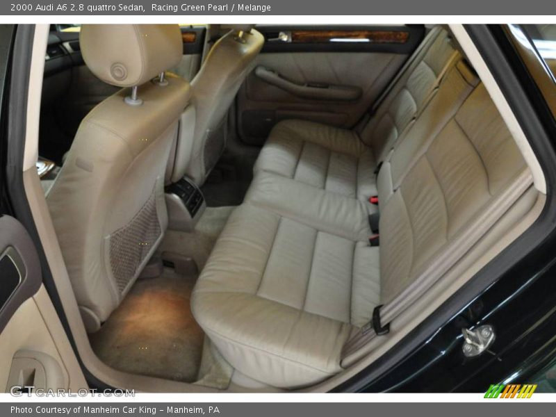 Racing Green Pearl / Melange 2000 Audi A6 2.8 quattro Sedan
