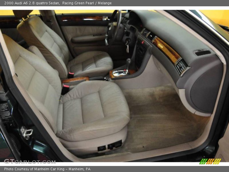 Racing Green Pearl / Melange 2000 Audi A6 2.8 quattro Sedan