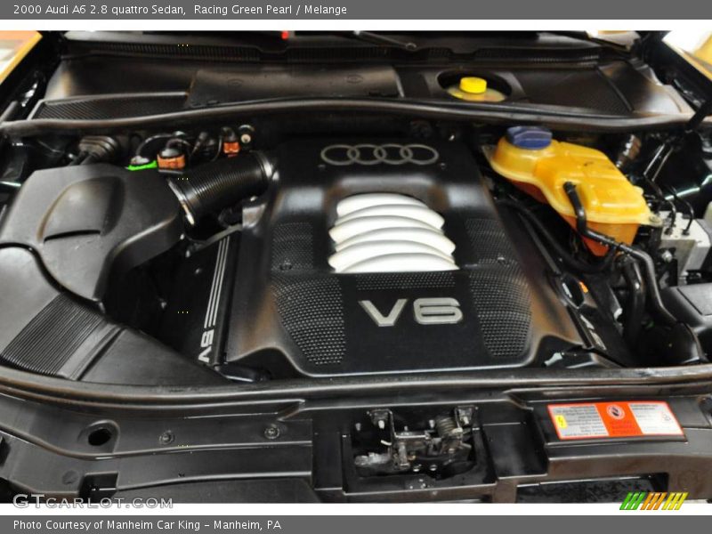 Racing Green Pearl / Melange 2000 Audi A6 2.8 quattro Sedan