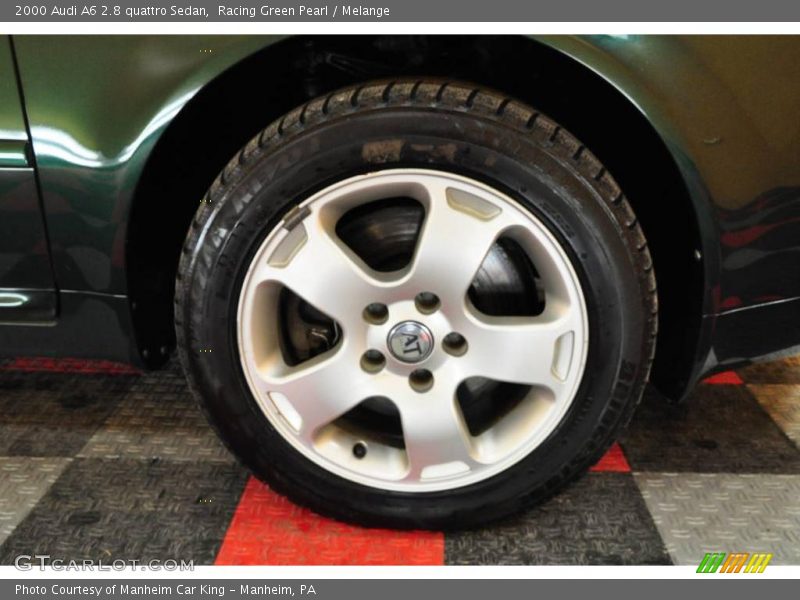 Racing Green Pearl / Melange 2000 Audi A6 2.8 quattro Sedan