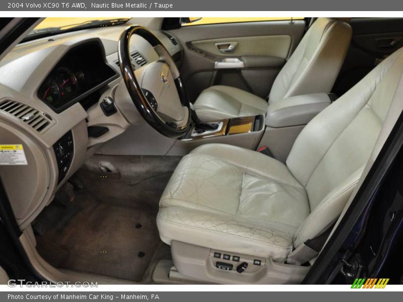 Nautic Blue Metallic / Taupe 2004 Volvo XC90 T6 AWD