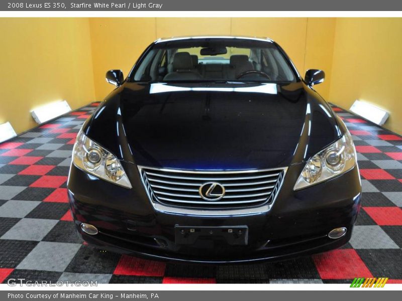 Starfire White Pearl / Light Gray 2008 Lexus ES 350