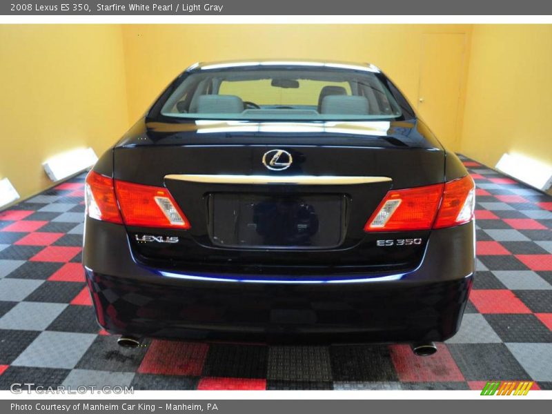 Starfire White Pearl / Light Gray 2008 Lexus ES 350