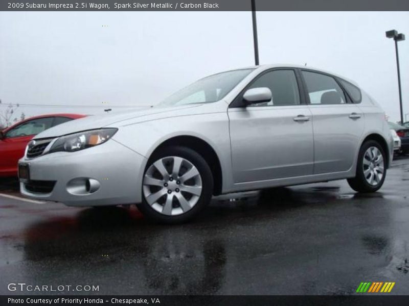 Spark Silver Metallic / Carbon Black 2009 Subaru Impreza 2.5i Wagon