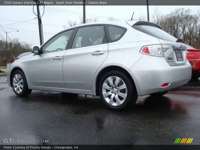 Spark Silver Metallic / Carbon Black 2009 Subaru Impreza 2.5i Wagon