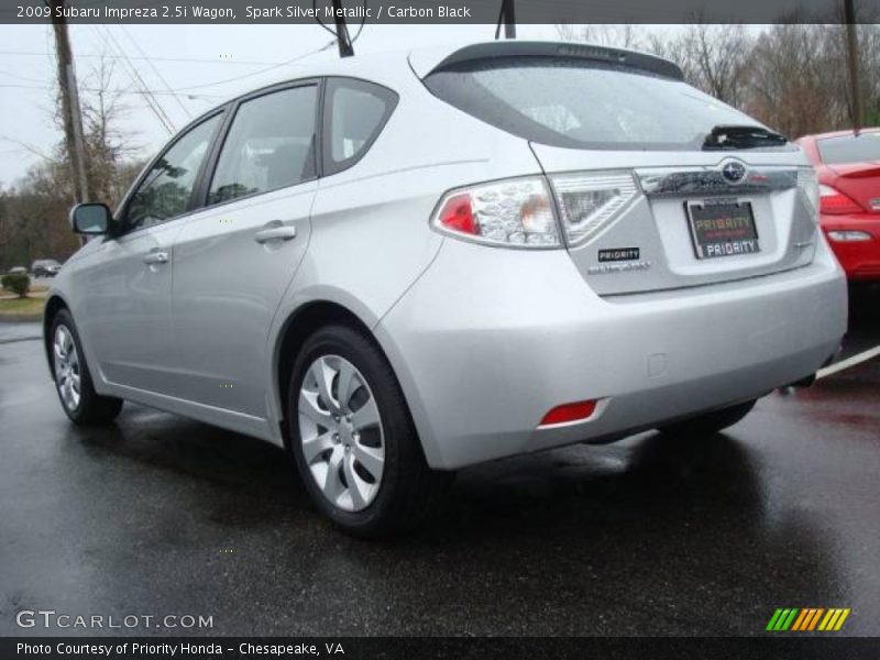 Spark Silver Metallic / Carbon Black 2009 Subaru Impreza 2.5i Wagon