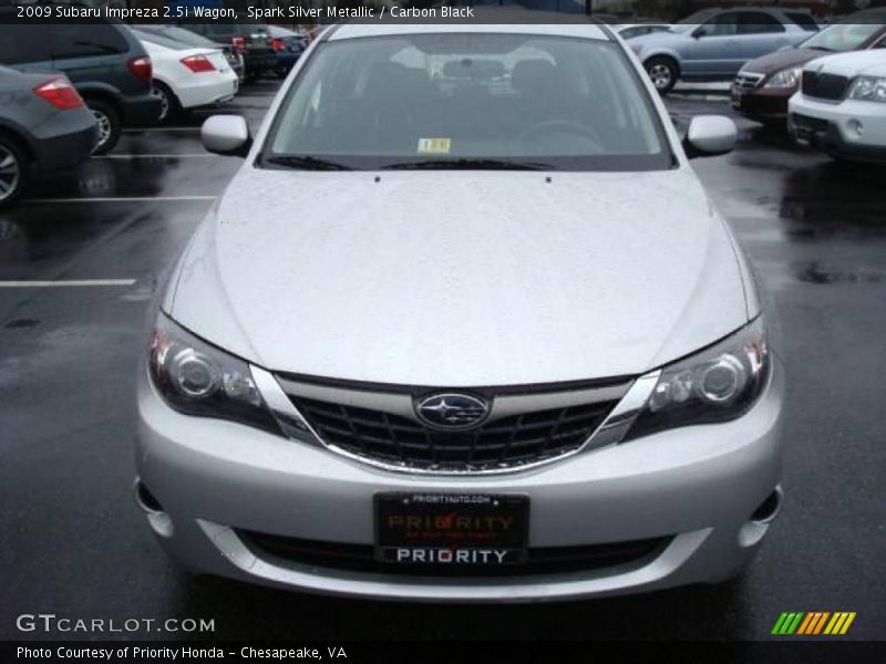 Spark Silver Metallic / Carbon Black 2009 Subaru Impreza 2.5i Wagon