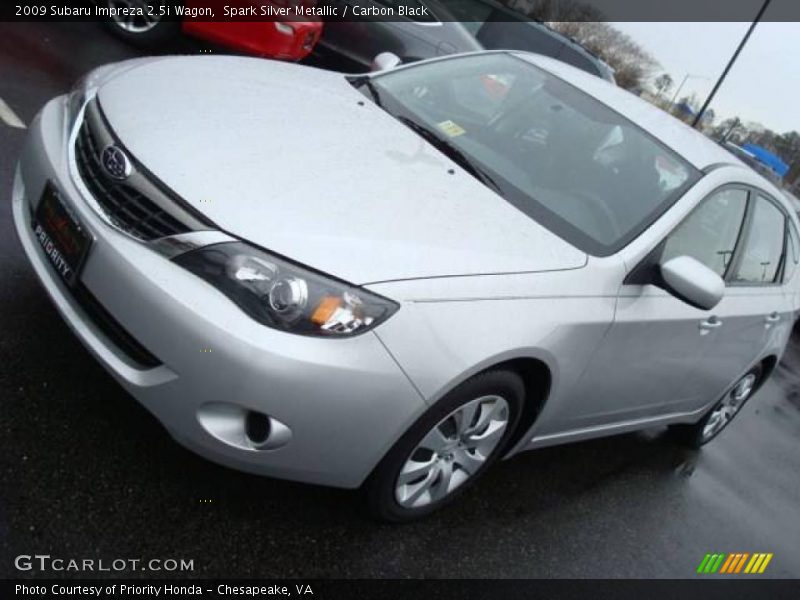 Spark Silver Metallic / Carbon Black 2009 Subaru Impreza 2.5i Wagon