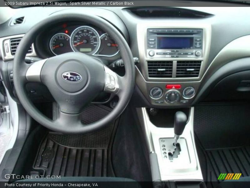 Spark Silver Metallic / Carbon Black 2009 Subaru Impreza 2.5i Wagon