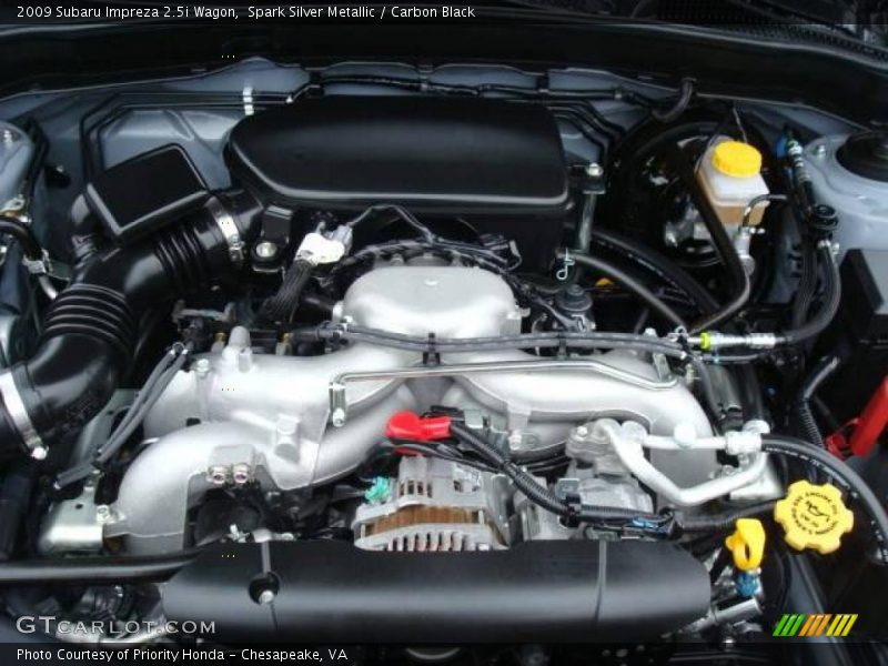 Spark Silver Metallic / Carbon Black 2009 Subaru Impreza 2.5i Wagon