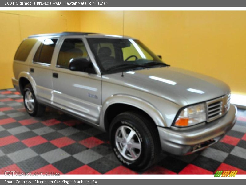 Pewter Metallic / Pewter 2001 Oldsmobile Bravada AWD