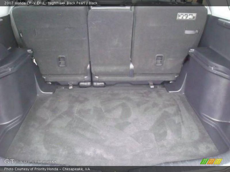 Nighthawk Black Pearl / Black 2007 Honda CR-V EX-L