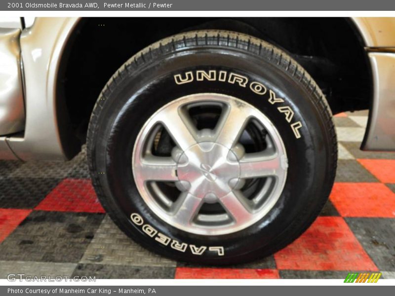 Pewter Metallic / Pewter 2001 Oldsmobile Bravada AWD