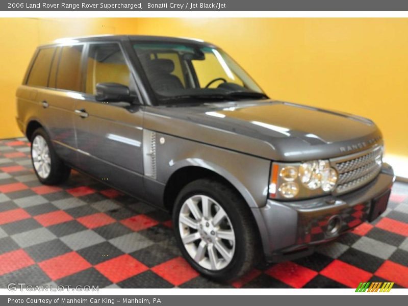 Bonatti Grey / Jet Black/Jet 2006 Land Rover Range Rover Supercharged