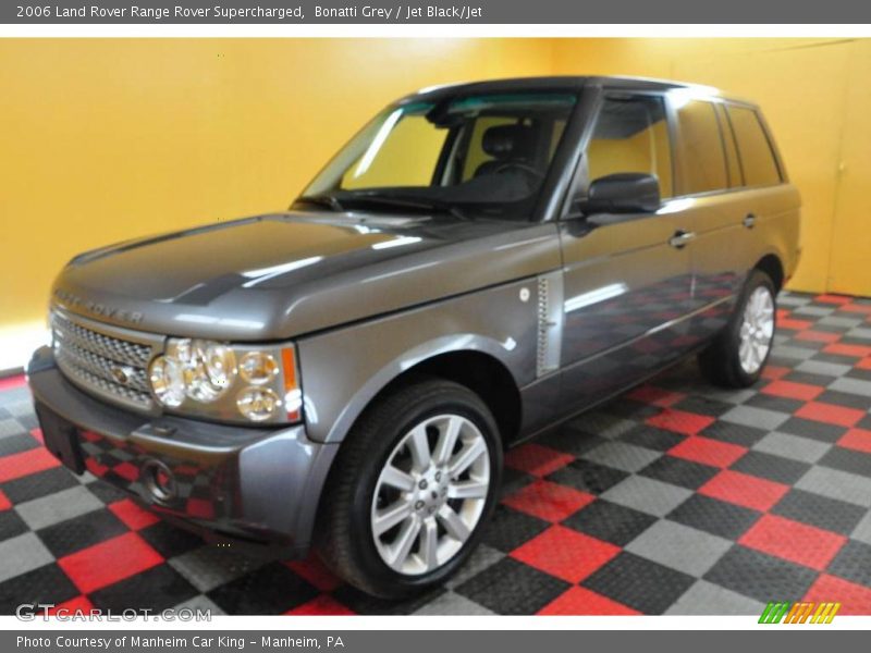 Bonatti Grey / Jet Black/Jet 2006 Land Rover Range Rover Supercharged