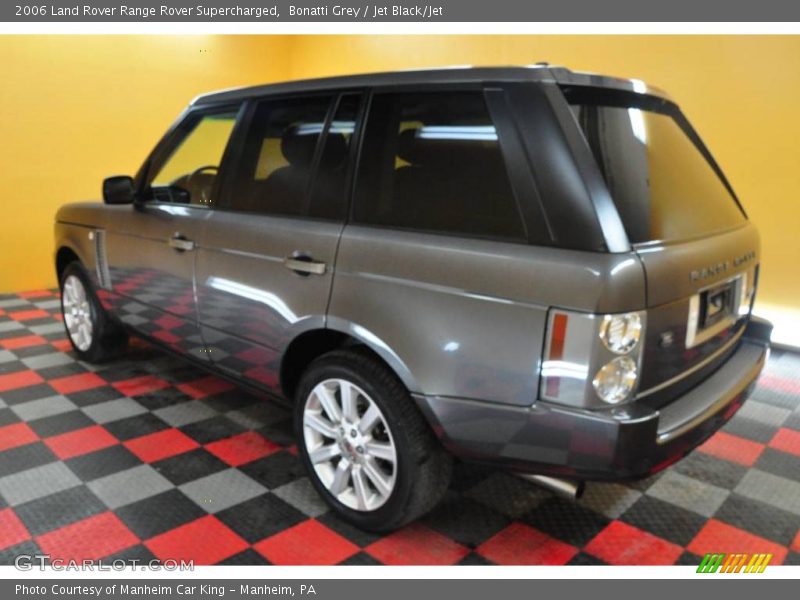 Bonatti Grey / Jet Black/Jet 2006 Land Rover Range Rover Supercharged