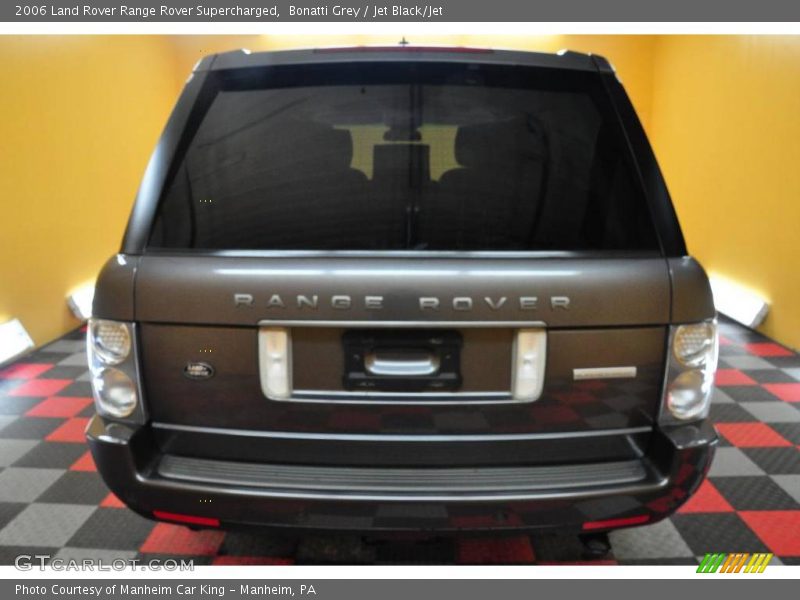 Bonatti Grey / Jet Black/Jet 2006 Land Rover Range Rover Supercharged